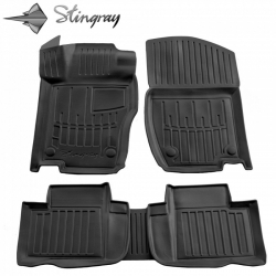 Kilimėliai 3D MERCEDES BENZ GL-Klasė (X164) 2006-2012 (Juodos spalvos)
