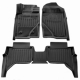 Guminiai 3D kilimėliai FORD Ranger (P703) 2022→ (Juodos spalvos)