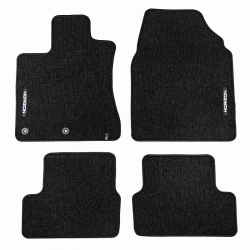 Veliūriniai HORIZON kilimėliai NISSAN Qashqai 2006-2013 (Juodos spalvos)