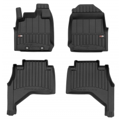 Guminiai kilimėliai Pro-Line 3D ISUZU D-Max (4 durų, Dviguba kabina) 2019→ (Aukštu borteliu)