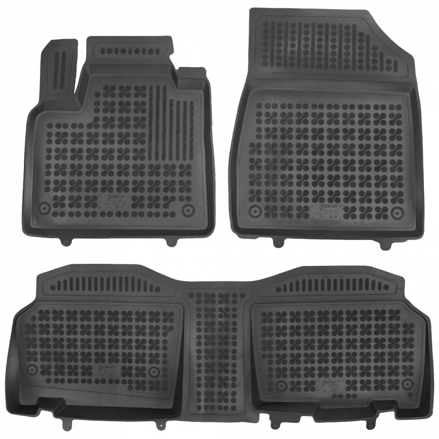 Guminiai kilimėliai NISSAN Townstar L1 (5 vietų) 2022→ (Paaukštintais kraštais)