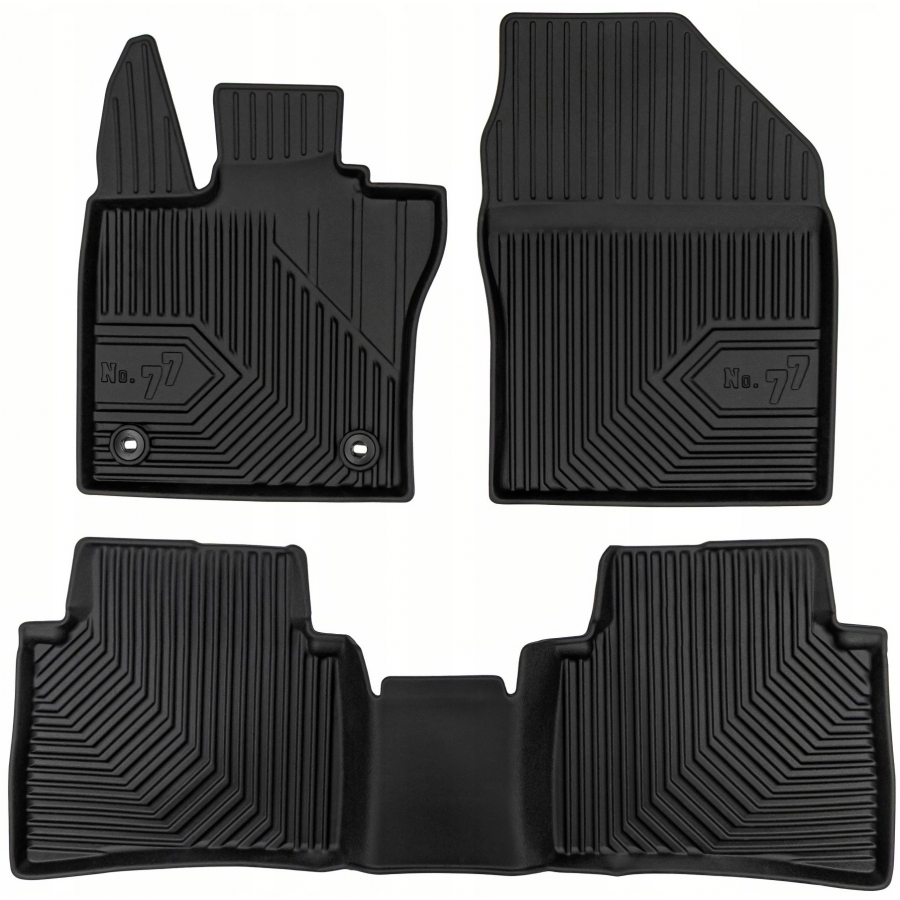 Guminiai kilimėliai No.77 TOYOTA Prius V (XW60) 2023→ (Su borteliais)