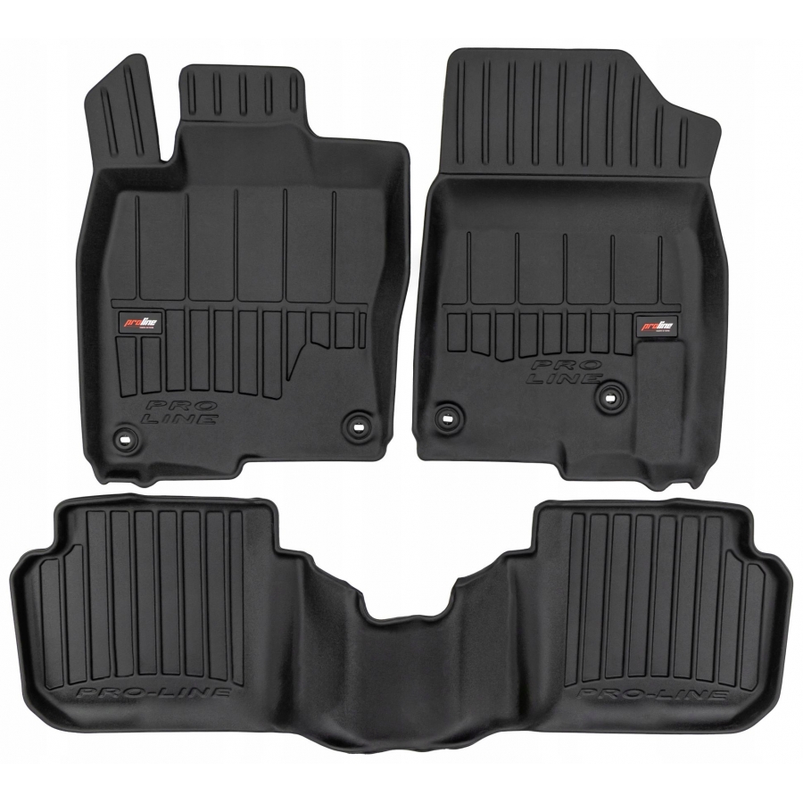 Guminiai kilimėliai Pro-Line 3D HONDA Civic XI 2022→ (Aukštu borteliu)