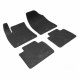 Guminiai kilimėliai MG HS 2018-2024 (Su originaliais tvirtinimais, Juodos spalvos)
