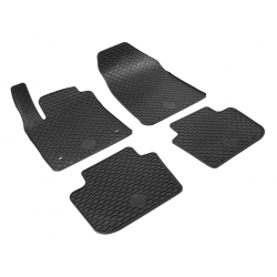 Guminiai kilimėliai MG 4 2022→ (Su originaliais tvirtinimais, Juodos spalvos)