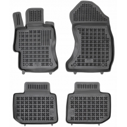 Guminiai kilimėliai SUBARU Levorg 2014-2018 (Su mechanine pavarų dėže, Paaukštintais kraštais)