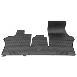 Guminiai kilimėliai VOLKSWAGEN ID.BUZZ 2022→ (Priekiniai, Su originaliais tvirtinimais, Juodos spalvos)