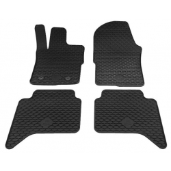 Guminiai kilimėliai FORD Ranger 2023→ (Su originaliais tvirtinimais, Juodos spalvos)