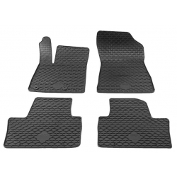 Guminiai kilimėliai RENAULT Austral Mild Hybrid 2023→ (Su originaliais tvirtinimais, Juodos spalvos)