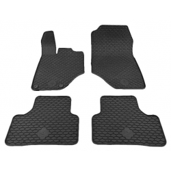 Guminiai kilimėliai PEUGEOT E-3008 (Electric) 2024→ (Su originaliais tvirtinimais, Juodos spalvos)