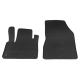 Guminiai kilimėliai NISSAN Townstar 2024→ (Priekiniai, Su originaliais tvirtinimais, Juodos spalvos)