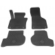 Guminiai kilimėliai VOLKSWAGEN Jetta 2005-2011 (Su originaliais užspaudžiamais tvirtinimais, Juodos spalvos)