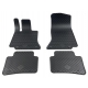Guminiai kilimėliai MERCEDES BENZ E-Klasė Universal (S214) 2023→ (Su originaliais tvirtinimais, Juodos spalvos)