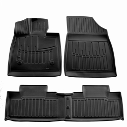 Guminiai 3D kilimėliai BYD Song Plus EV (Electric) 2021→ (Juodos spalvos)