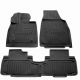 Guminiai 3D kilimėliai BYD Tang (7 vietų) 2021→ (2 eilės, Juodos spalvos)
