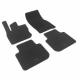 Guminiai kilimėliai SKODA Kodiaq (MHEV / PHEV) 2024→ (Su originaliais tvirtinimais, Juodos spalvos)