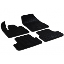 Kilimėliai OPEL Grandland 2021-2024 (Su tvirtinimais, Juodos spalvos)