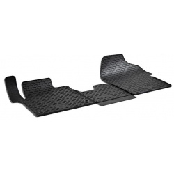 Guminiai kilimėliai CITROEN Jumpy 2016→ (Su originaliais tvirtinimais, Juodos spalvos)