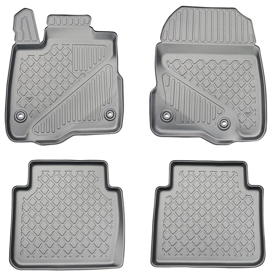 Guminiai (TPE) kilimėliai GuardLiner 3D HONDA CR-V Hybrid (e:HEV) 2023→ (Paaukštintais kraštais)