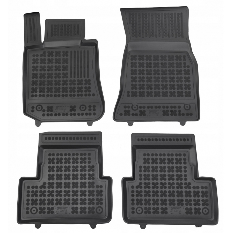 Guminiai kilimėliai BMW i4 (G26) Gran Coupe 2021→ (Paaukštintais kraštais)