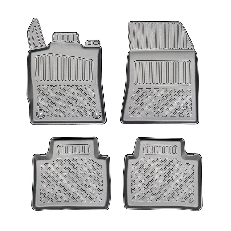 Guminiai (TPE) kilimėliai GuardLiner 3D CITROEN C5X Plug-In Hybrid (PHEV) 2022→ (Paaukštintais kraštais)