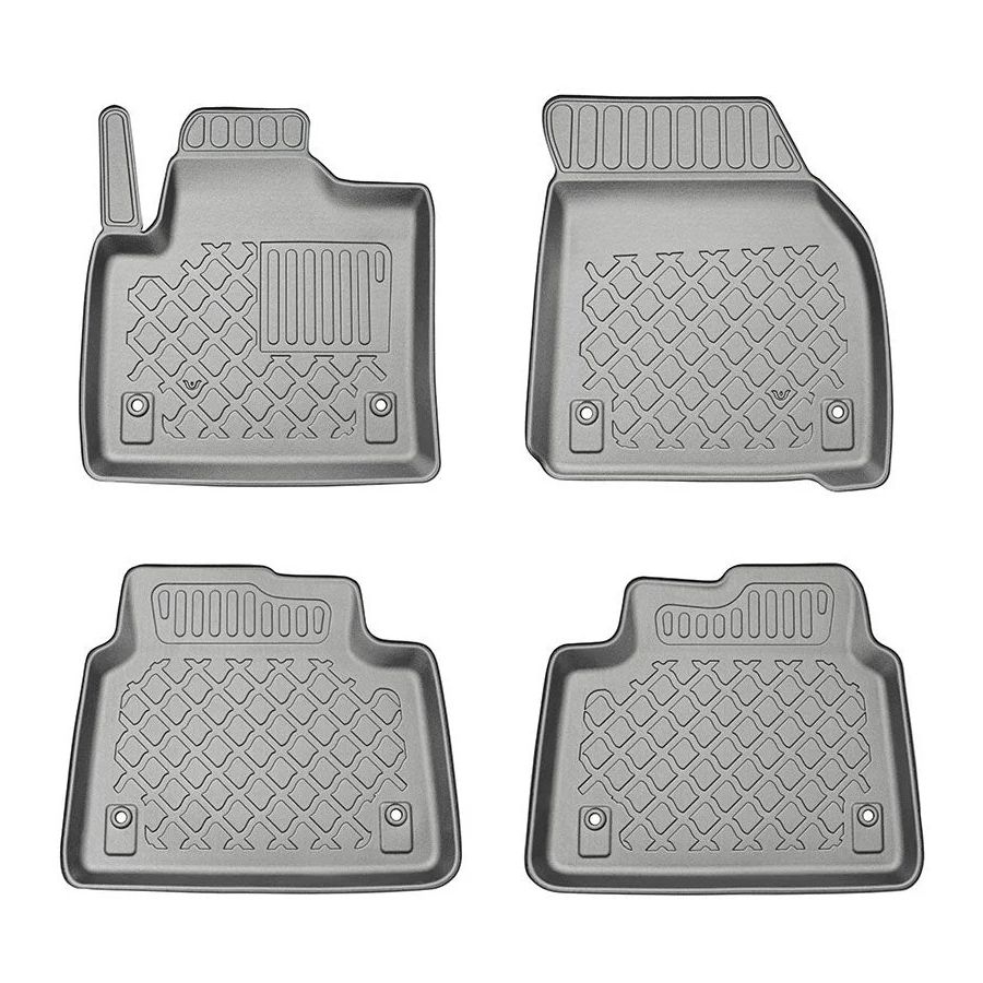 Guminiai (TPE) kilimėliai GuardLiner 3D LAND ROVER Discovery Sport (L550) 2019→ (Paaukštintais kraštais)