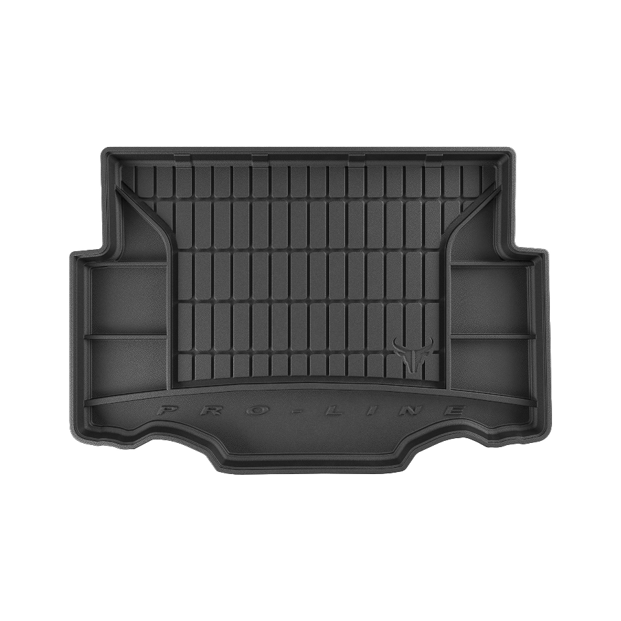 Guminis bagažinės kilimėlis Pro-Line JEEP Avenger Hybrid 2023→ (Apatinė dalis, Su skyreliais daiktams)