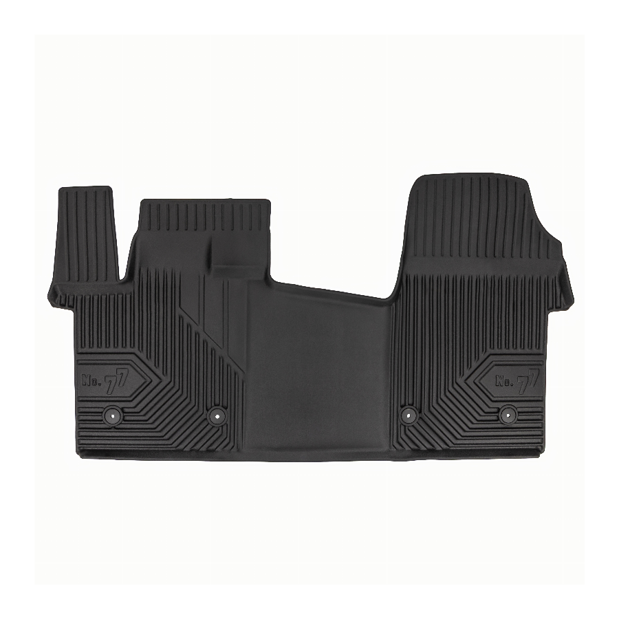 Guminiai kilimėliai No.77 VOLKSWAGEN Multivan (T7) 2021→ (Priekiniai, Su borteliais)