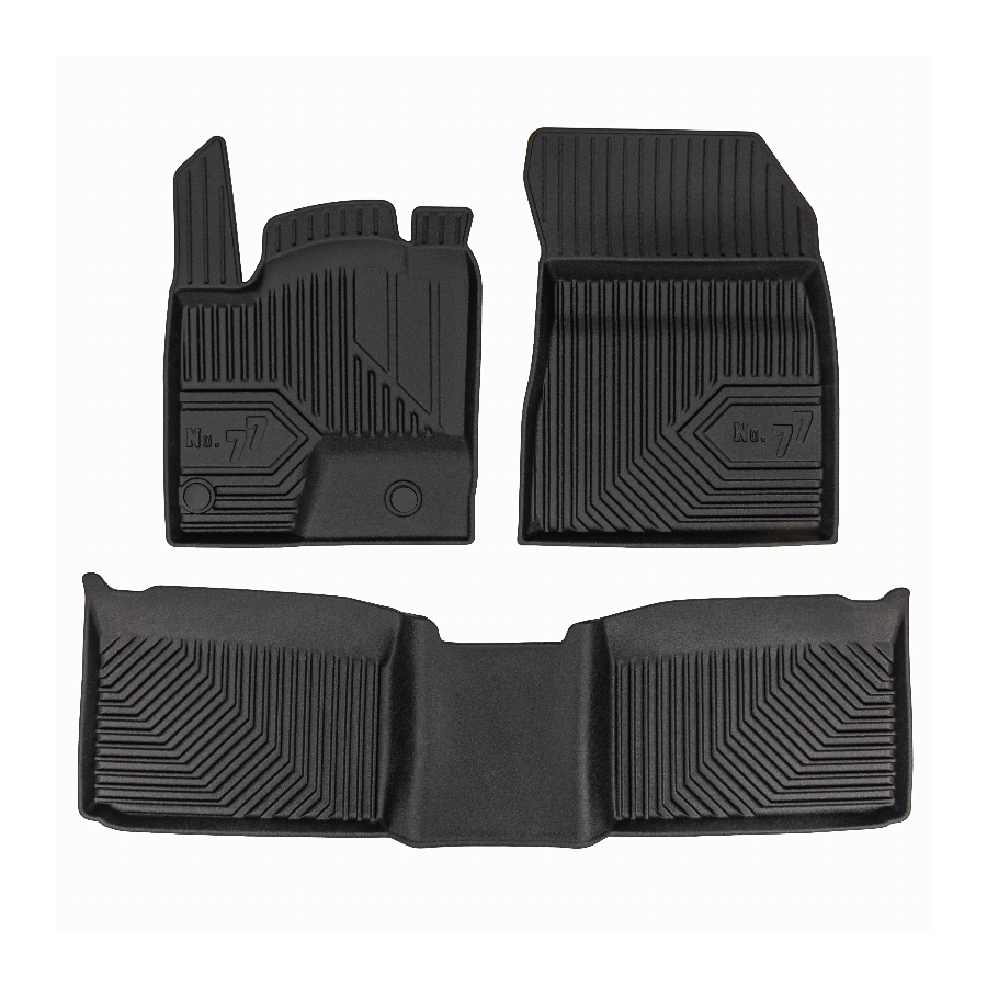 Guminiai kilimėliai No.77 MITSUBISHI Outlander IV Plug-In Hybrid (pHEV) 2021→ (Su borteliais)
