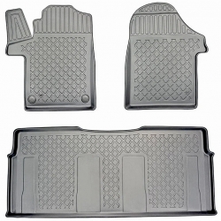 Guminiai (TPE) kilimėliai GuardLiner 3D MERCEDES BENZ Vito (W447) 2014→ (2 eilės, Paaukštintais kraštais)