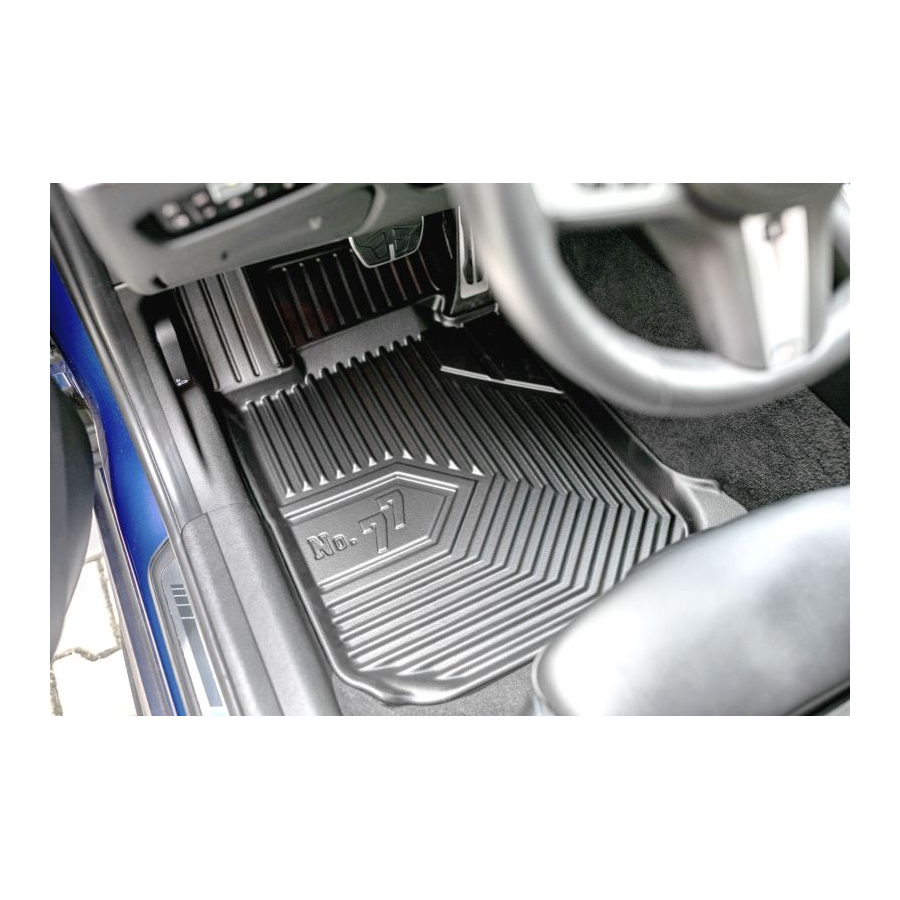 Guminiai kilimėliai No.77 VOLKSWAGEN T-Roc Hybrid 2025→ (Su borteliais)