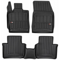 Guminiai kilimėliai Pro-Line 3D PEUGEOT 408 Fastback 2022→ (Netinka Mild Hybrid, Aukštu borteliu)