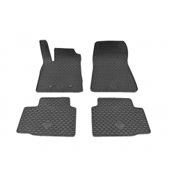 Guminiai kilimėliai DACIA Duster (Eco-G / Full Hybrid) 2024→ (Su originaliais tvirtinimais, Juodos spalvos)
