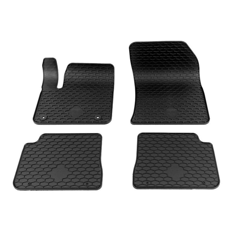 Guminiai kilimėliai LANCIA Ypsilon EV (Electric) 2024→ (Su originaliais tvirtinimais, Juodos spalvos)