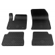 Guminiai kilimėliai JEEP Avenger (Electric) 2024→ (Su originaliais tvirtinimais, Juodos spalvos)