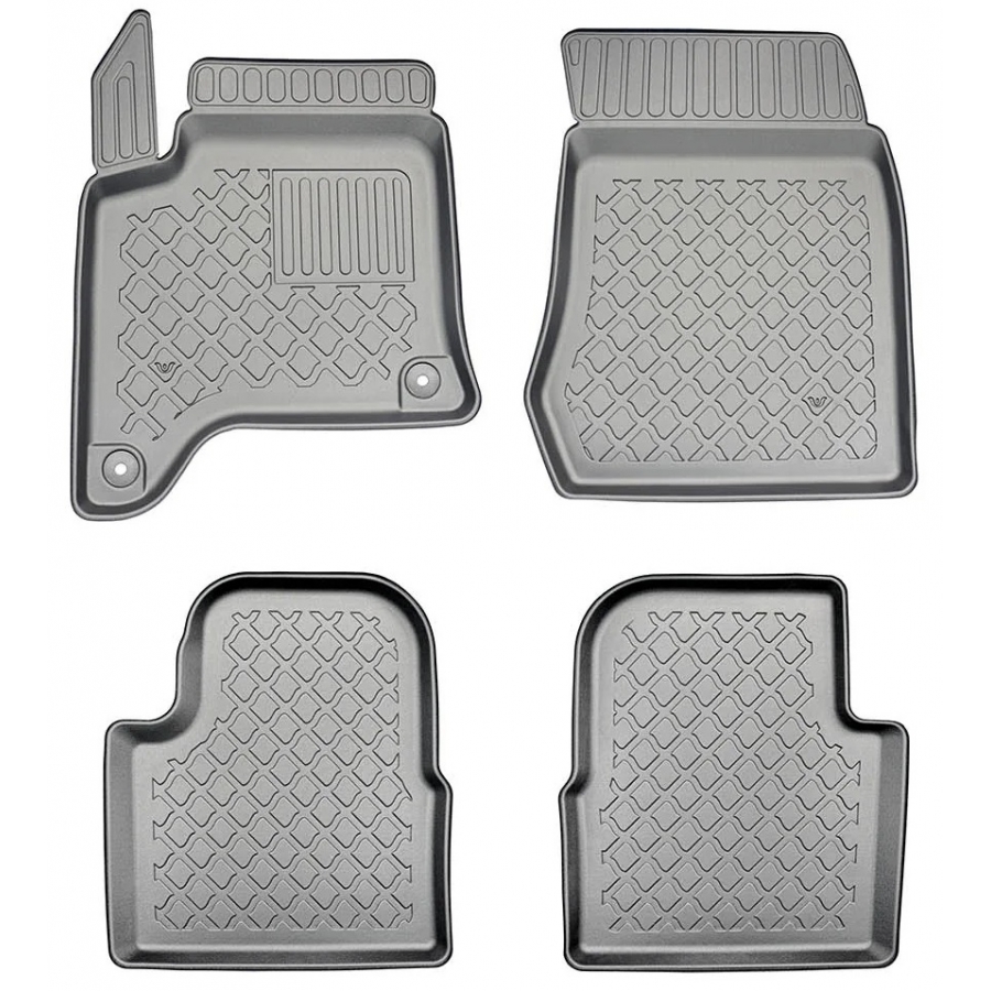 Guminiai (TPE) kilimėliai GuardLiner 3D CITROEN C4X Mild Hybrid (Facelift) 2025→ (Paaukštintais kraštais)