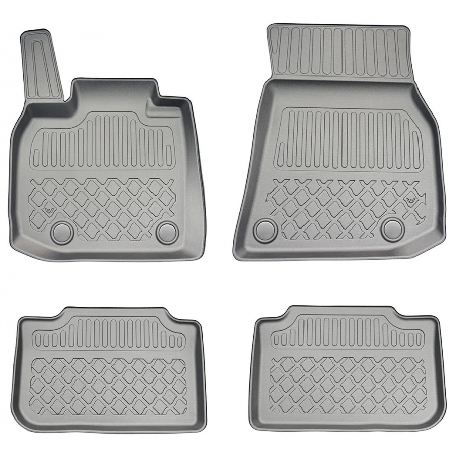 Guminiai (TPE) kilimėliai GuardLiner 3D BMW X3 (G45) Mild Hybrid 48V 2024→ (Paaukštintais kraštais)