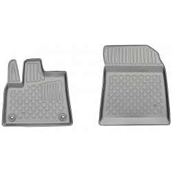 Guminiai (TPE) kilimėliai GuardLiner 3D TOYOTA Proace City Verso (Electric) 2023→ (Priekiniai, Paaukštintais kraštais)