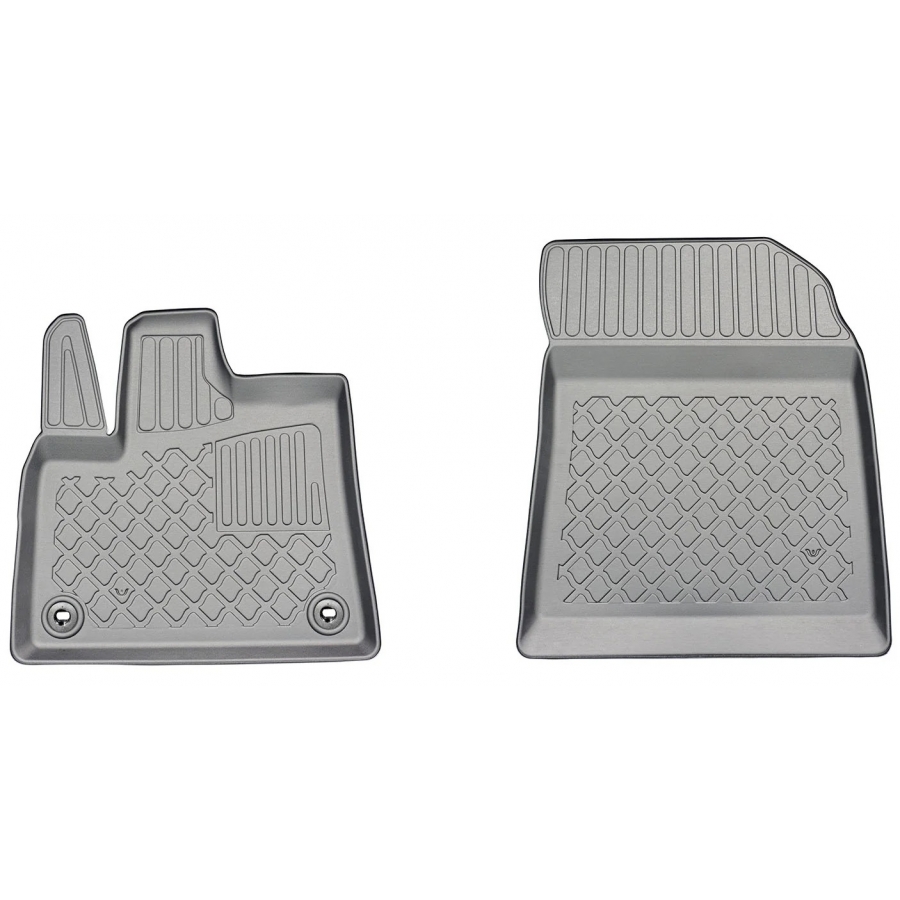 Guminiai (TPE) kilimėliai GuardLiner 3D CITROEN e-Berlingo (Electric) 2023→ (Priekiniai, Paaukštintais kraštais)