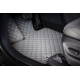 Odiniai kilimėliai QuiltyMats VOLVO XC60 2018→ (Pilkos spalvos - Pilkais dygsniais)