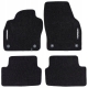 Veliūriniai HORIZON kilimėliai VOLKSWAGEN Polo 2017→ (Juodos spalvos)