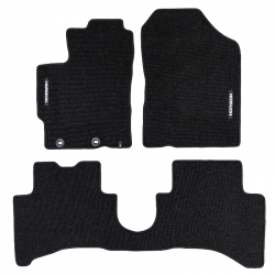 Veliūriniai HORIZON kilimėliai TOYOTA Yaris Hybrid 2011-2020 (Juodos spalvos)