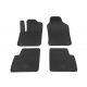 Guminiai kilimėliai FIAT 500 Hybrid 2020→ (Su originaliais tvirtinimais, Juodos spalvos)