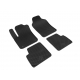 Guminiai kilimėliai FIAT 500 Hybrid 2020→ (Su originaliais tvirtinimais, Juodos spalvos)