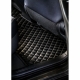 Odiniai kilimėliai QuiltyMats ACURA RSX 2001-2006 (Juodos spalvos - Juodais dygsniais)