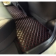 Odiniai kilimėliai QuiltyMats ACURA RSX 2001-2006 (Juodos spalvos - Raudonais dygsniais)