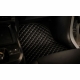 Odiniai kilimėliai QuiltyMats ALFA ROMEO MI.TO 2008-2020 (Juodos spalvos - Pilkais dygsniais)