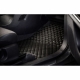 Odiniai kilimėliai QuiltyMats AUDI Q3 2011-2018 (Juodos spalvos - Juodais dygsniais)