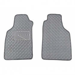 Kilimėliai QuiltyMats LIGIER JS50 2012-> (2 vnt.), D.Gray-Gray /33-12