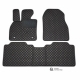 Kilimėliai QuiltyMats XPENG G9 (E38) 2022-> (3 vnt.), Black-Black /11-16